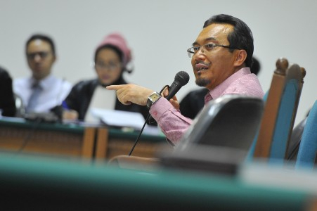 Mentan Akui Pernah Bertemu Direktur PT Indoguna Utama