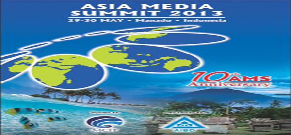 Manado Jadi Tuan Rumah Asia Media Summit 2013