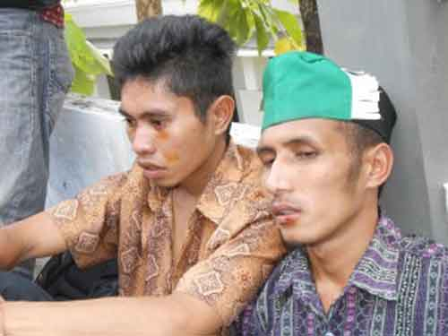 Tolak Kenaikan BBM, 5 Mahasiswa Mataram Dipukul Aparat