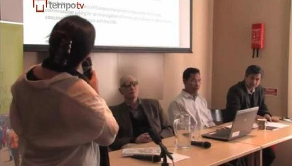Cambodian Activist on EU tour demanding an end to Land grabbing