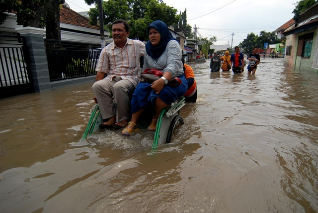 Ratusan Rumah di Jombang Terendam Banjir