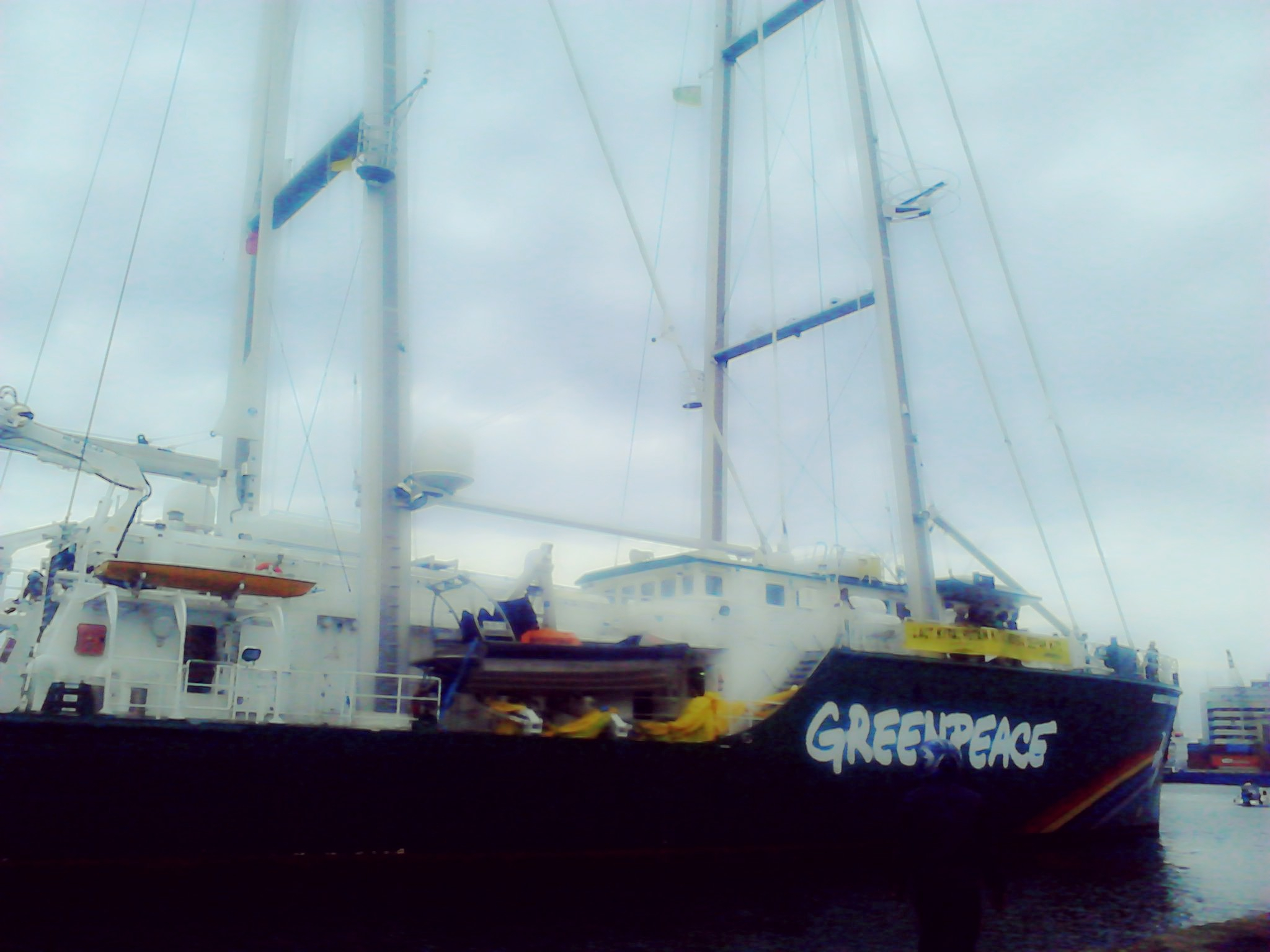 Melongok Rainbow Warrior