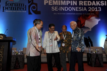 Forum Pemimpin Redaksi Tak Pernah Berurusan dengan Politik