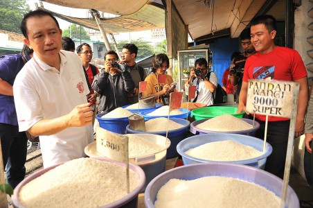 Pedagang Jombang Sulit Peroleh Pasokan Beras
