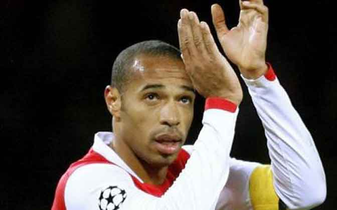 Thierry Henry Perkuat Tim Bintang AS Hadapi Roma