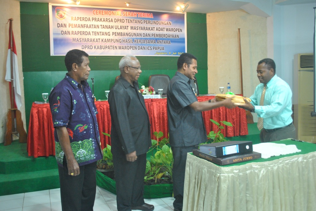 DPRD Waropen Susun Draf Raperda Tanah Ulayat