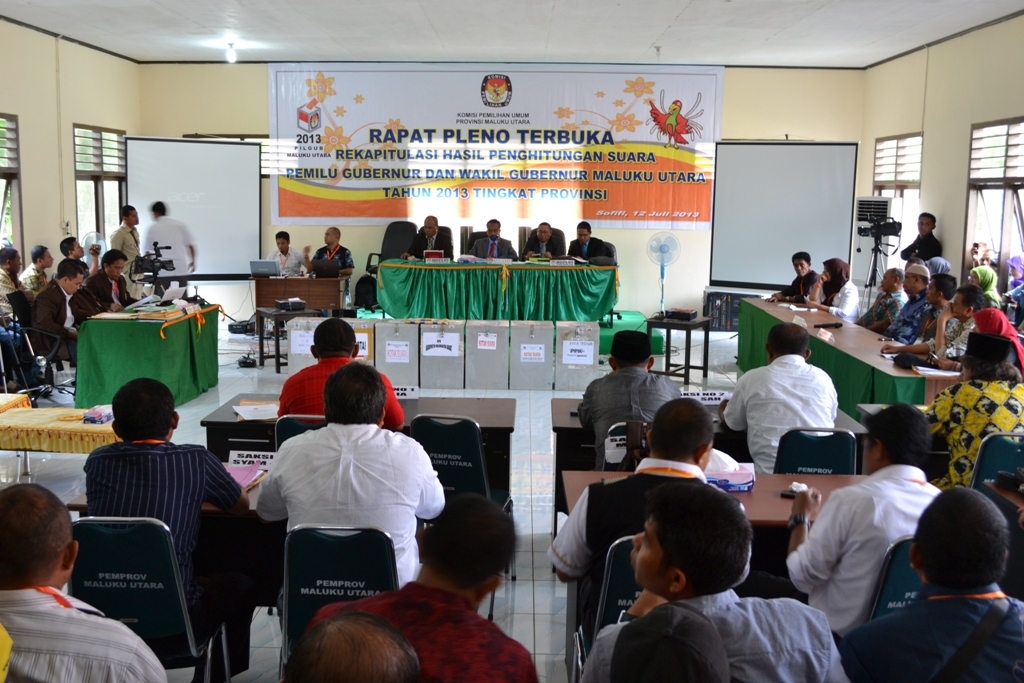 Pilgub Maluku Utara Berlangsung Dua Putaran