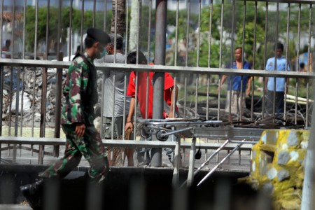 Polisi Sebar Foto Tahanan Lapas Tanjung Gusta