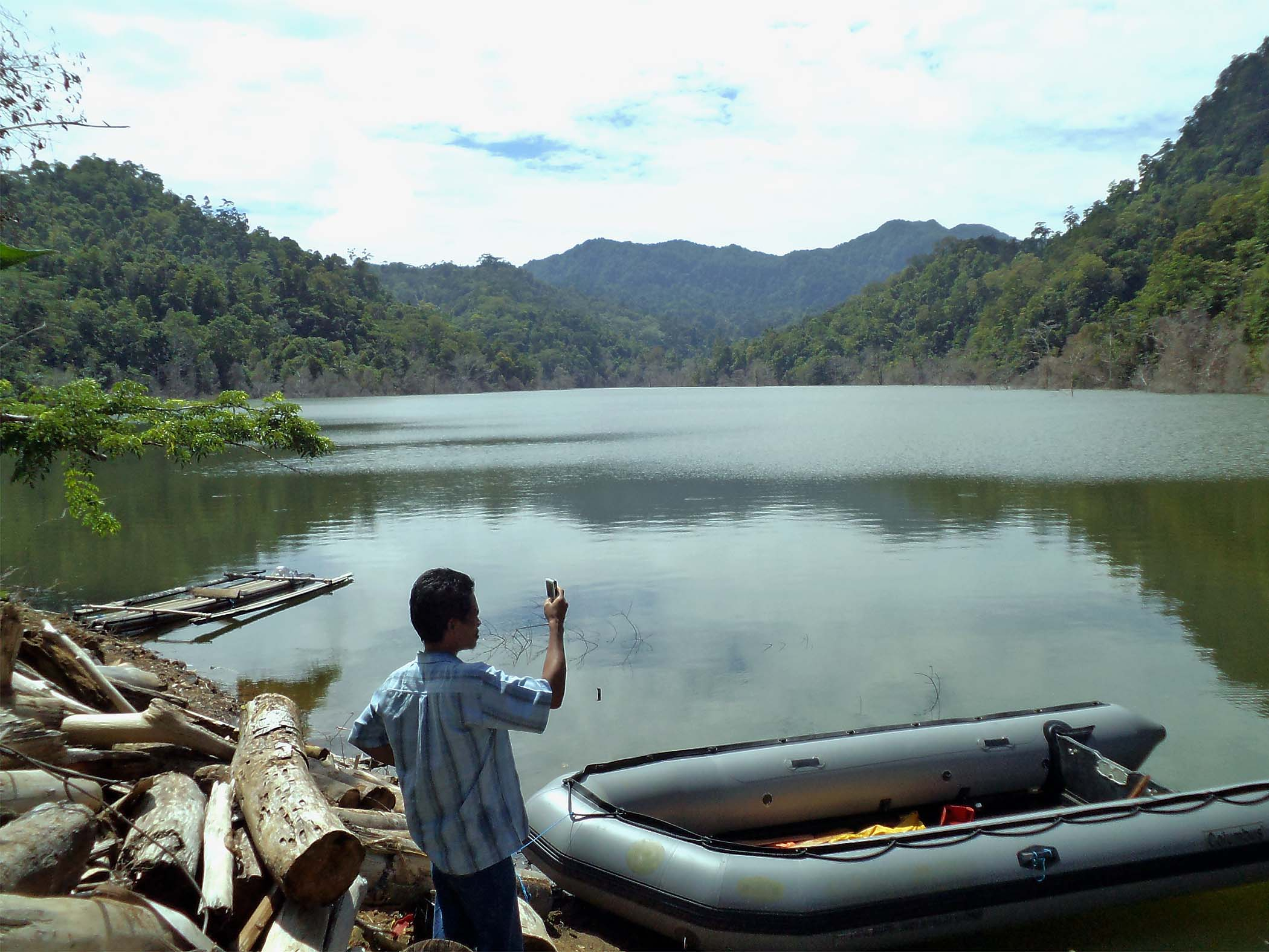 DAM Waai Ela Status Siaga, Petugas Kuras Air Antisipasi Jebol