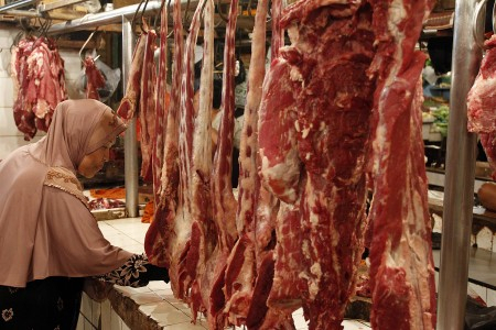 Hati Sapi Busuk Beredar di Malang