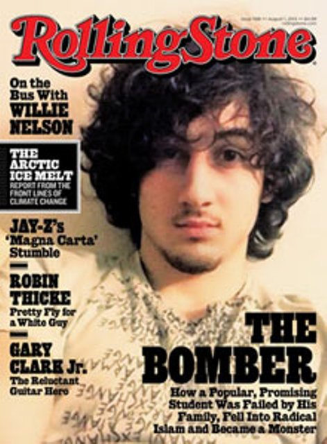 Tersangka Pelaku Bom jadi Sampul Depan, Majalah Rolling Stones Dikecam