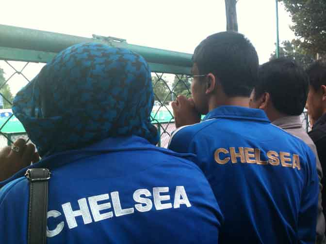 Antusiasme Anak-anak Mendapat Tips Sepakbola dari Pemain Chelsea