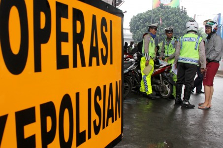 Polantas Tertembak di Ciputat, Tangsel