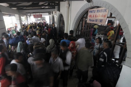 Puncak Arus Mudik 2-4 Agustus