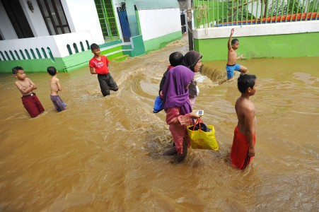 Seratusan Rumah di Nabire Terendam Banjir
