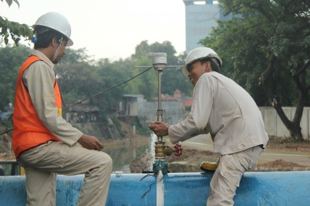 Lebaran, Pasokan Air Bersih di Jakarta Terganggu