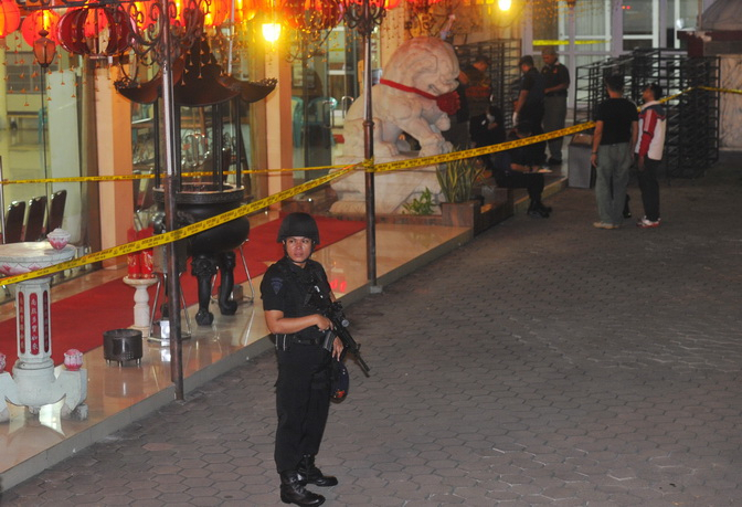Cegah Teror, Polisi di Pos Mudik Surakarta Dipersenjatai