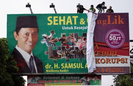 Tujuh Peserta Pilwali Kediri Siap untuk Kalah