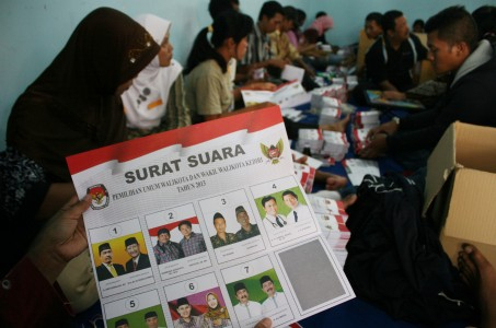 Polisi Jaga Ketat Penghitungan Suara Pilkada Jatim