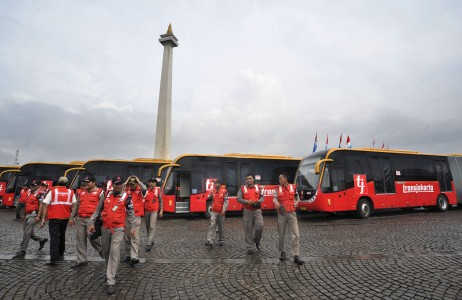 DPRD Jakarta Sunat Pengadaan 300 Bus Transjakarta