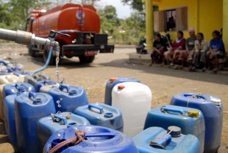 Musim Kemarau, Gunung Kidul dan Kulon Progo Mulai Dipasok Air Bersih