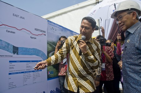 Debu Proyek Tol di Jombang Ganggu Kesehatan Warga