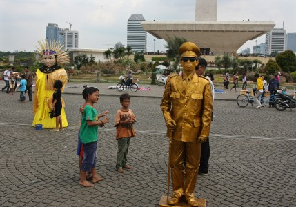 Gelar Jakarta Night Religious Festival, Arus Lalu Lintas di Bundaran HI Dialihkan