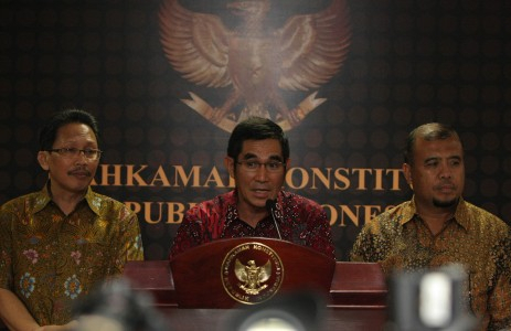 Perppu MK untuk Antisipasi Kericuhan Pemilu 2014