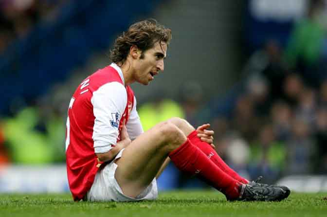 Mathieu Flamini Gegar Otak