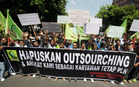 Karyawan Kontrak PLN di Rembang Tidak Ikut Mogok Kerja