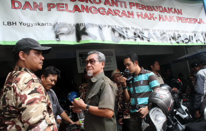 Korban Penyerangan FAKI Laporkan Kapolsek Godean ke Polda DIY
