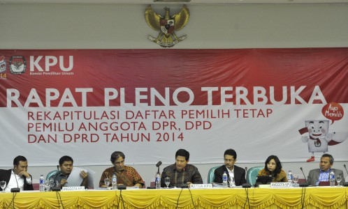 KPU Resmi Tetapkan DPT 2014 Sebanyak 186 Juta Pemilih