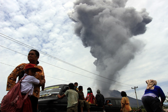 PMI Kirim Psikolog untuk Korban Sinabung