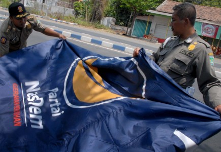 Langgar Aturan soal Baliho, Parpol Abaikan Teguran KPU Bantul