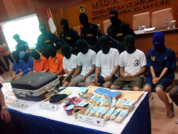Dalam Sebulan, Narkoba 11 Miliar Coba Diselundupkan Ke Tanah Air