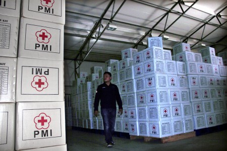 Relawan PMI Berangkat ke Filipina