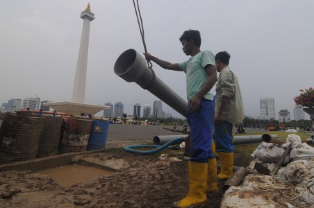 Ribuan Sumur Resapan di Jakarta Selesai Bulan Depan