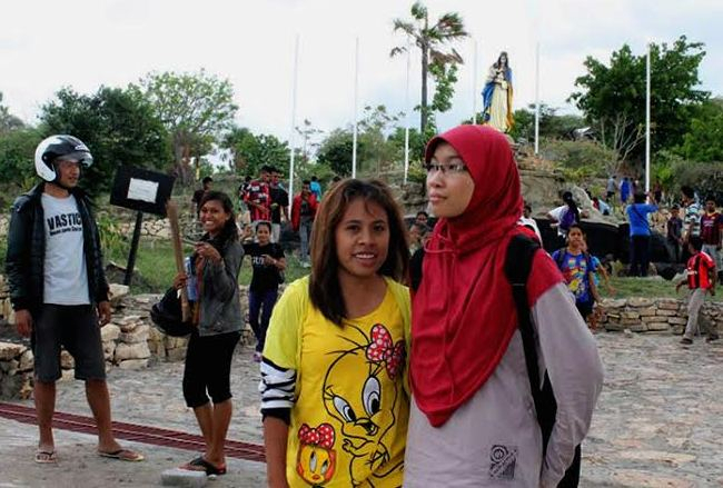 Petinggi Vatikan Resmikan Taman Ziarah, Umat Non-Katolik Hadir