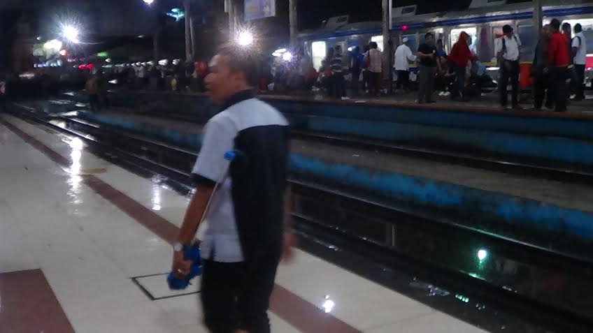 Drainase Buruk Sebabkan Banjir di Stasiun Bogor
