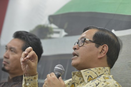 Bahas Peta Rawan Korupsi, Pramono Anung Temui Ketua KPK