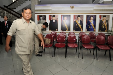 DPT Kisruh, Prabowo Mengadu ke SBY