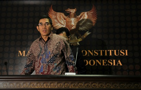 Ketua MK: Maria dan Patrialis Masih Bisa Bekerja Seperti Biasa