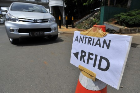 Pemasangan RFID Belum Rampung