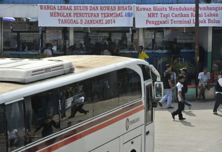 Terminal Lebak Bulus Ditutup untuk Bus Antarkota Antarprovinsi