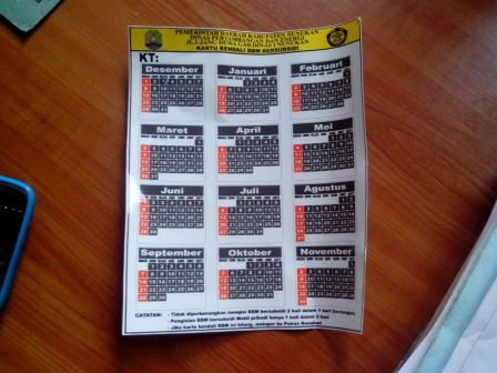 Pembatasan BBM Subsidi dengan Stiker Mulai Diterapkan di Nunukan
