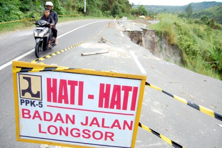Bencana Tanah Longsor Masih Menjadi Ancaman Terbesar di Sejumlah Daerah