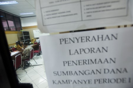 JPPR: KPU Tidak Transparan dalam Pengumuman Dana Kampanye Parpol
