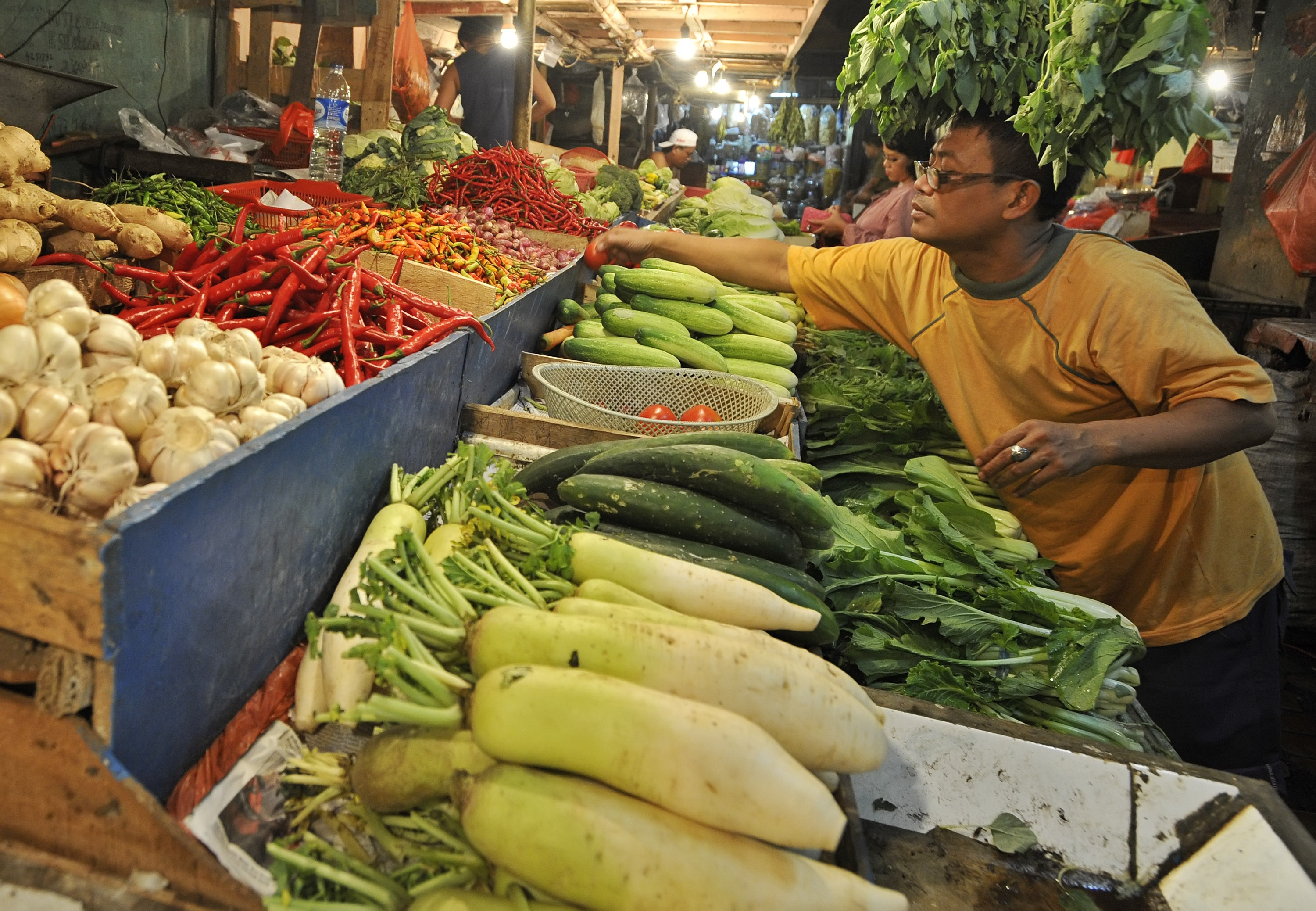 Efek Banjir, Harga Komoditi Pangan Melonjak