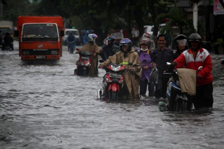 Pengungsi Banjir Jateng Capai 90 Ribu Jiwa