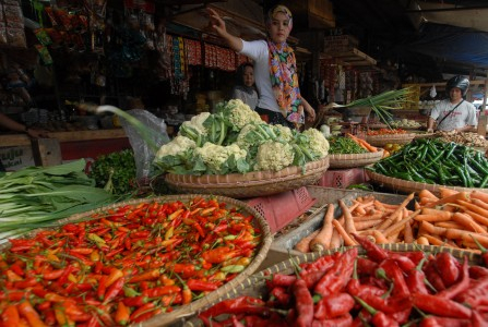 Harga Sayuran Masih Tinggi di Pasaran
